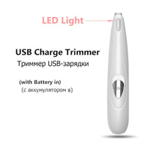 Load image into Gallery viewer, Dog Clippers Professional Pet Foot Hair Trimmer Dog Grooming Hairdresser Dog Shear Butt Ear Eyes Hair Cutter Machine Remover Low