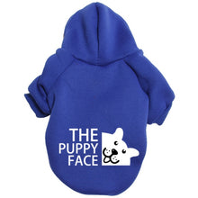 Load image into Gallery viewer, Dog Clothes Fashion Pet Hoodies Autumn Winter Medium Large Dogs the Dog Face Sweatshirt for Labrador French Bulldog Clothing