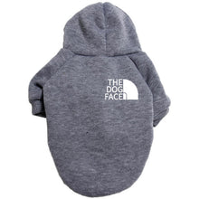 Load image into Gallery viewer, Dog Clothes Fashion Pet Hoodies Autumn Winter Medium Large Dogs the Dog Face Sweatshirt for Labrador French Bulldog Clothing