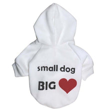 Load image into Gallery viewer, Security Dog Clothes Small Dog Hoodie Coat Chihuahua Dog Sweatshirt French Bulldog Warm Puppy Clothes Hoodie For Dog XS-L
