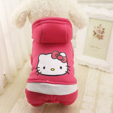 Load image into Gallery viewer, New Dog Hoodies Warm Winter Dog Clothes Fleece 4 legs Dogs Costume Cute Pet Coat Jacket Cartoon Jumpsuit Clothing for Puppy Dogs
