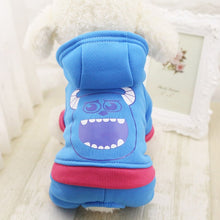 Load image into Gallery viewer, New Dog Hoodies Warm Winter Dog Clothes Fleece 4 legs Dogs Costume Cute Pet Coat Jacket Cartoon Jumpsuit Clothing for Puppy Dogs
