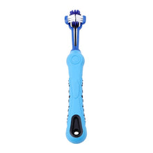 Load image into Gallery viewer, Hot Selling Three Sided Pet Toothbrush Dog Brush Addition Bad Breath Tartar Teeth Care Dog Cat Cleaning Mouth YH-461651
