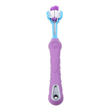 Load image into Gallery viewer, Hot Selling Three Sided Pet Toothbrush Dog Brush Addition Bad Breath Tartar Teeth Care Dog Cat Cleaning Mouth YH-461651
