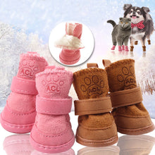 Load image into Gallery viewer, NEW Warm Pet Dog Cat Winter Shoes For Dogs Non-slip Dog Snow Boots Chihuahua Shih Tzu Shoe Best Selling 2020 Products dog shoes
