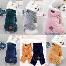 Load image into Gallery viewer, Winter Pet Dog Clothes Warm Dog Coat Jumpsuit Thicken Pet Clothing For French Bulldog Teddy Dogs Costume Puppy Jackets
