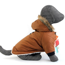 Load image into Gallery viewer, Winter Pet Dog Clothes Warm For Small Dogs Pets Puppy Costume French Bulldog Outfit Coat Waterproof Jacket Chihuahua Clothing
