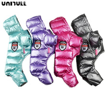Load image into Gallery viewer, Clothes For Small Dogs Winter Warm Puppy Pet Dog Coats Waterproof Hooded Dog Jacket Jumpsuits Chihuahua Yorkie Clothing Fashion
