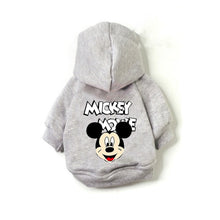 Load image into Gallery viewer, Disney Mickey Mouse cartoon Pet Dog Coat Pet Clothes Outdoor Dog Jacket Clothes Hoodie The Dog Face Breathable  Small Medium Dog
