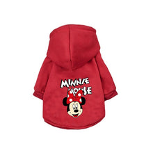 Load image into Gallery viewer, Disney Mickey Mouse cartoon Pet Dog Coat Pet Clothes Outdoor Dog Jacket Clothes Hoodie The Dog Face Breathable  Small Medium Dog
